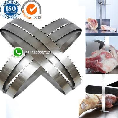Harden and Sharpening Tooth Meat Bone Fresh Meat Band Saw Blade Food Cutting Saw Blades