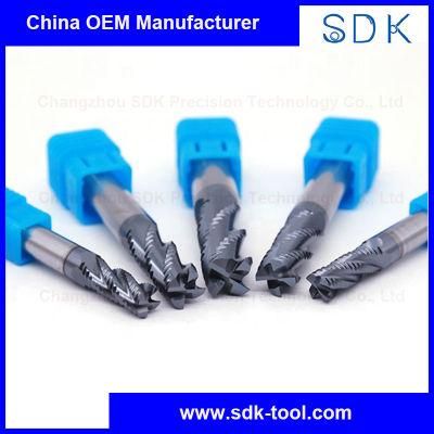 Best Selling 4 Flutes Solid Carbide Roughing End Mills for Stainless Steel