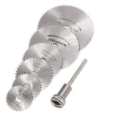 6PCS 1/8&quot; HSS High Speed Steel Circular Saw Blades for Dremel Rotary Tool