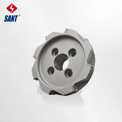 Carbide Insert Cutter Indexable Face Milling Cutting Tool