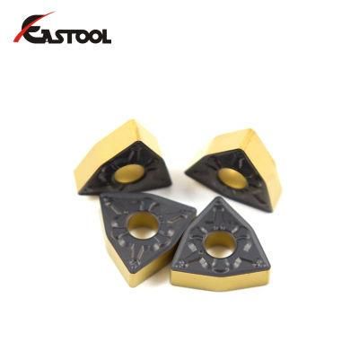 Wnmg080412-TM Large Stock CNC Lathe Tungsten Carbide Inserts Cutting Tools