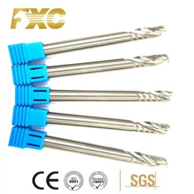 Solid Carbide Aluminum Single Flute End Mills