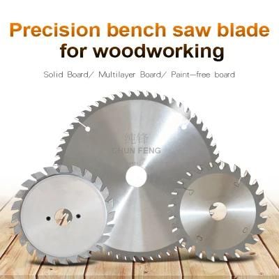 Low Noise High Precision Circular Saw Blade for Wood Working Machines