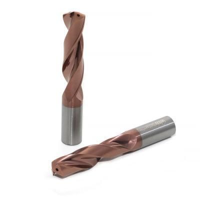 Hot Selling Solid Carbide Coated Series 4 Flute Flat End Mills