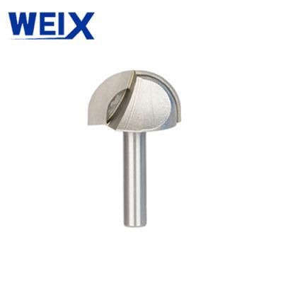 Weix Steel Body Carbide Blade Round Bottom Tools for PVC or Router Bit for Wood