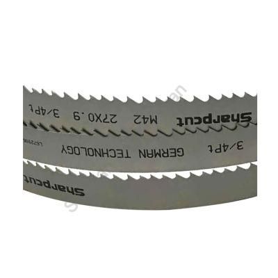 27X0.9mm Customizable M42 HSS Bimetal Band Saw Blade with Much Long Working Life