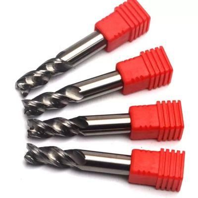 3 Flutes CNC Tools Mill Cutter for Aluminum Spiral Solid Carbide End Mill for CNC Machine