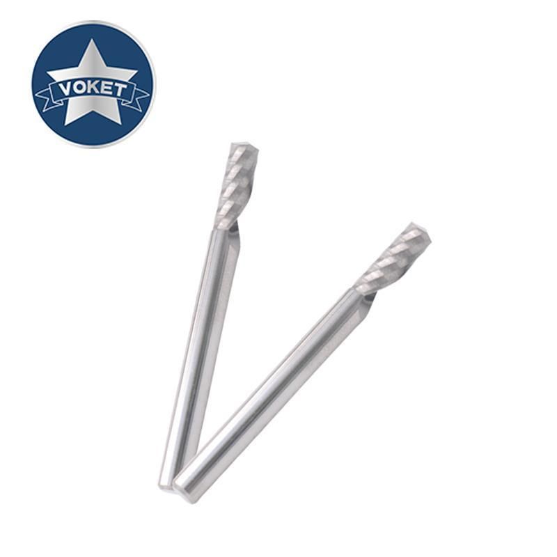 4mm Carbide Tungsten Steel Single Edge Milling Cutterr 3.175 4 6 8 10 12 mm High Precision Mill Mills Cutters