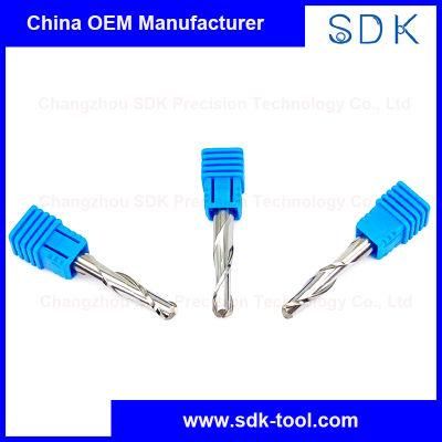 2 Flute Upcut Carbide Ball Nose End Milling Lathe Cutter CNC Bits Tool for Wood