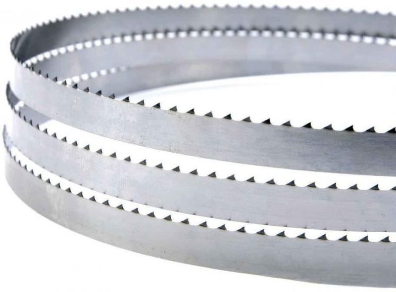 Bimetal Band Saw Blade for Wood Metal Cutting on Vertical Cutting
