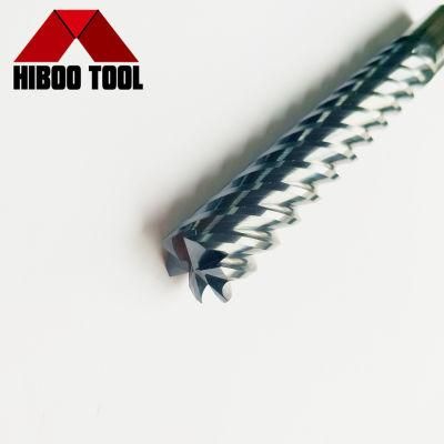 HRC60 Carbide 6 Flutes End Mill for Metal Steel