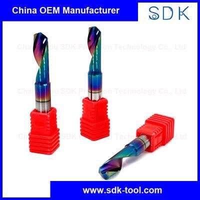 China Manufacturer Solid Carbide One Flute End Mill Dlc Coating for Aluminium