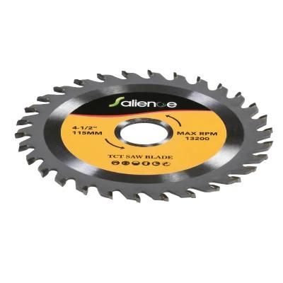 4-1/2&quot; 115X22.23 mm Circular Tct Saw Blade for Wood