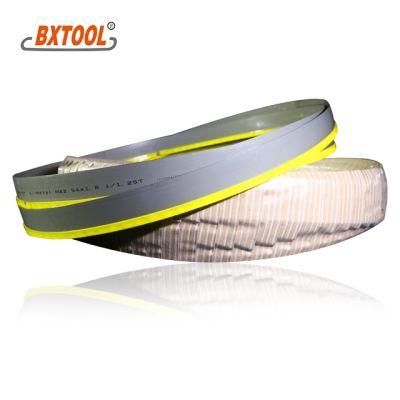 Bxtool-M42/X 67*1.60mm Inch 2 5/8*0.063 Bimetal Bandsaw Blade for Cutting Metal of Large Difficult to Cut Metals