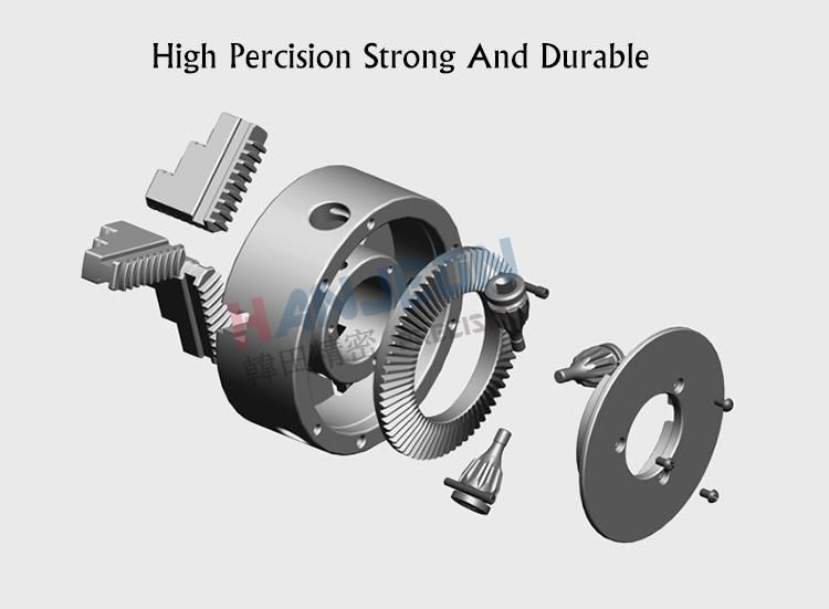Powerful Electro 10inch Chandox 3-Jaw Self-Centering Chuck for Lathe Drilling Milling CNC Machine