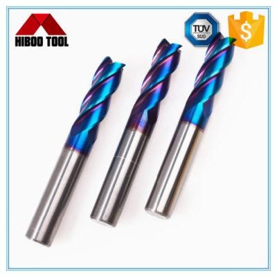 High Quality HRC65 Solid Carbide End Mill Milling Cutter