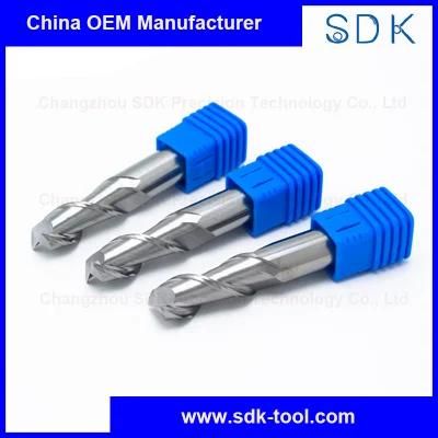 Hot Sale Solid Carbide 45 Degree Helix Angle 8mm Square Flat End Mill