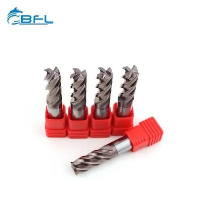 4 Flutes Carbide Cutter Router Bit CNC End Mill for High Speed Working with Variable Helix and Unequal Flute