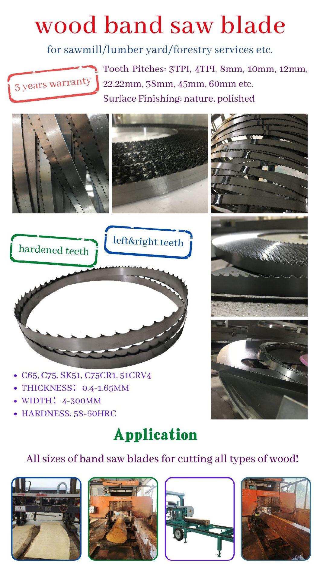 Saw Blades 4 Meters Bandsaws Manufacturer C75 Steel Saw Blade