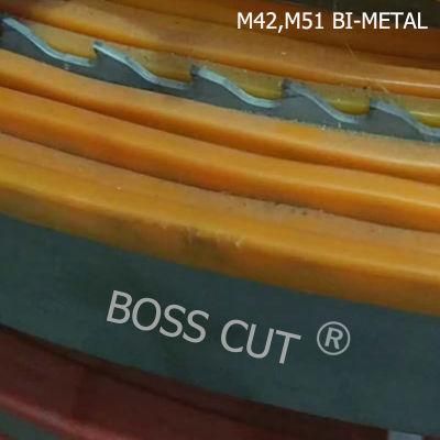 BOOS CUT M42 bi-metal band saw blade from FUWEISI saw industry