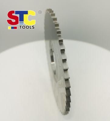 Circular Metal Slitting Saw Blades Coarse Toothed