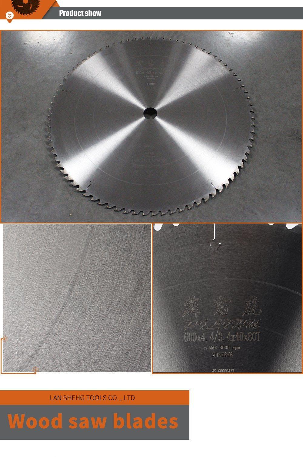 600mm Big Size 24 Inch Wood Aluminium Cutting Tct Circular Saw Blades