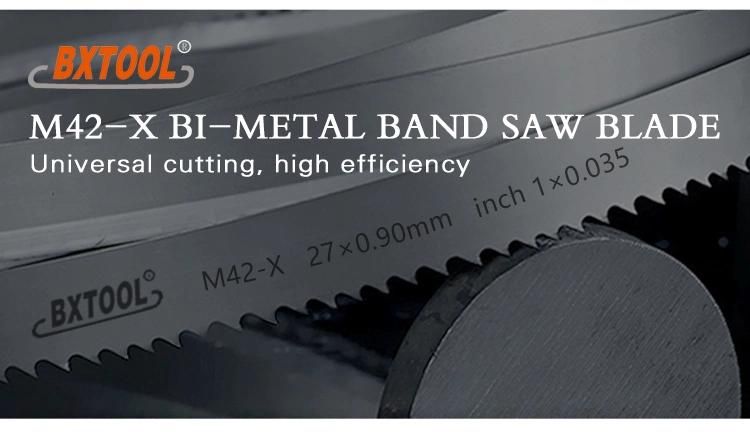 Bxtool Great Price M42 HSS Bimetal Band Saw Blade for Metal Cutting