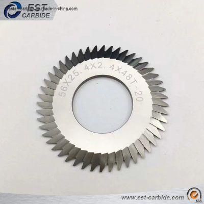 Tungsten Carbide Round Slitter Disc Cutter Blade