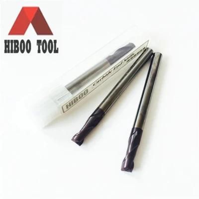 HRC60 Carbide Long Shank Square End Mill Milling Cutter