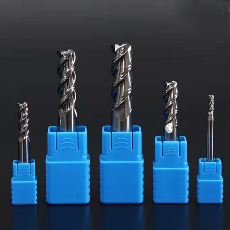 10mm 12mm 16mm Cutting Tools 4 Flute Square Tungsten Carbide End Mills