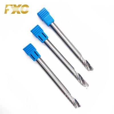 Cemented Carbide Single Flute End Mill CNC Cutters
