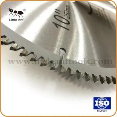 10&quot; 100t Circular Carbide Cutting Disk Hardware Tools Tct Saw Blade for Wood &amp; Aluminum