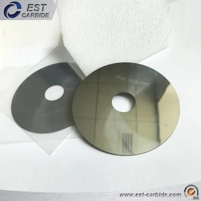Solid Tungsten Carbide Slitting Saw Blades 100*0.5*22*280 Teeth