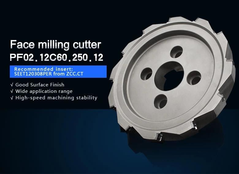 Matched Zccct Insert Seet120308per Indexable Face Milling Tool