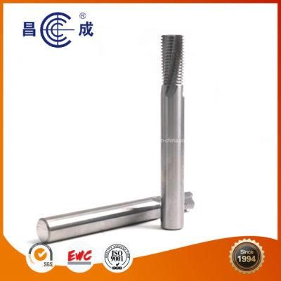Solid Carbide 4 Flutes Thread Milling Cutter for Milling Cast Iron