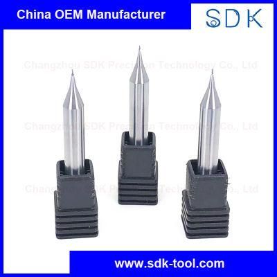 High Performance Customized Micro Tungsten Carbide Square End Mills for Aluminium