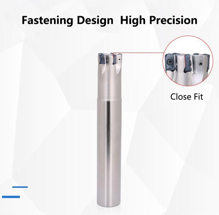 High Feedrate End Mill Toolholder for CNC Machine Face Milling Indexable Tools Exn03r C20-20-150-3t