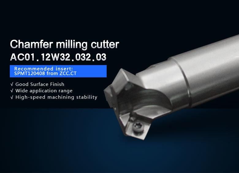 High Precision Indexable Chamfer Milling Cutter Tool