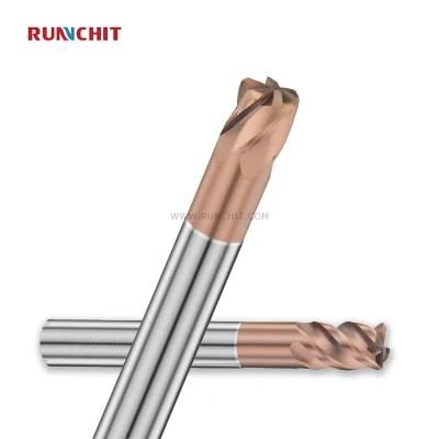 5 Flutes Extreme Ultrafine Fast Forward to The Vertical Milling Cutter Processing of HRC 45-70 Hardened Steel (NRC0615)
