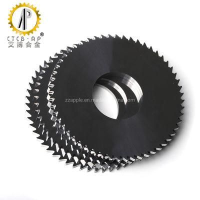 Solid Carbide Slitting Saw Blade Qualified With DIN 1837 Standard