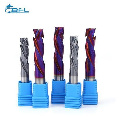 Bfl 3 Flutes Micro Grain Carbide End Mill Cutter Compression Router Bit for Wood Tools Fresas for Woodworking