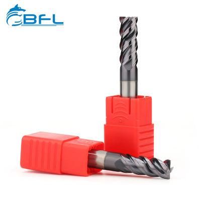 Bfl Solid Carbide 4 Flutes Flat End Mill for Stainless Steel Cutting Tool