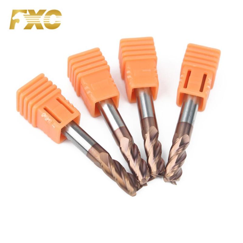 Best Price Good Surface Carbide 4 Flutes Square Cutting Tools