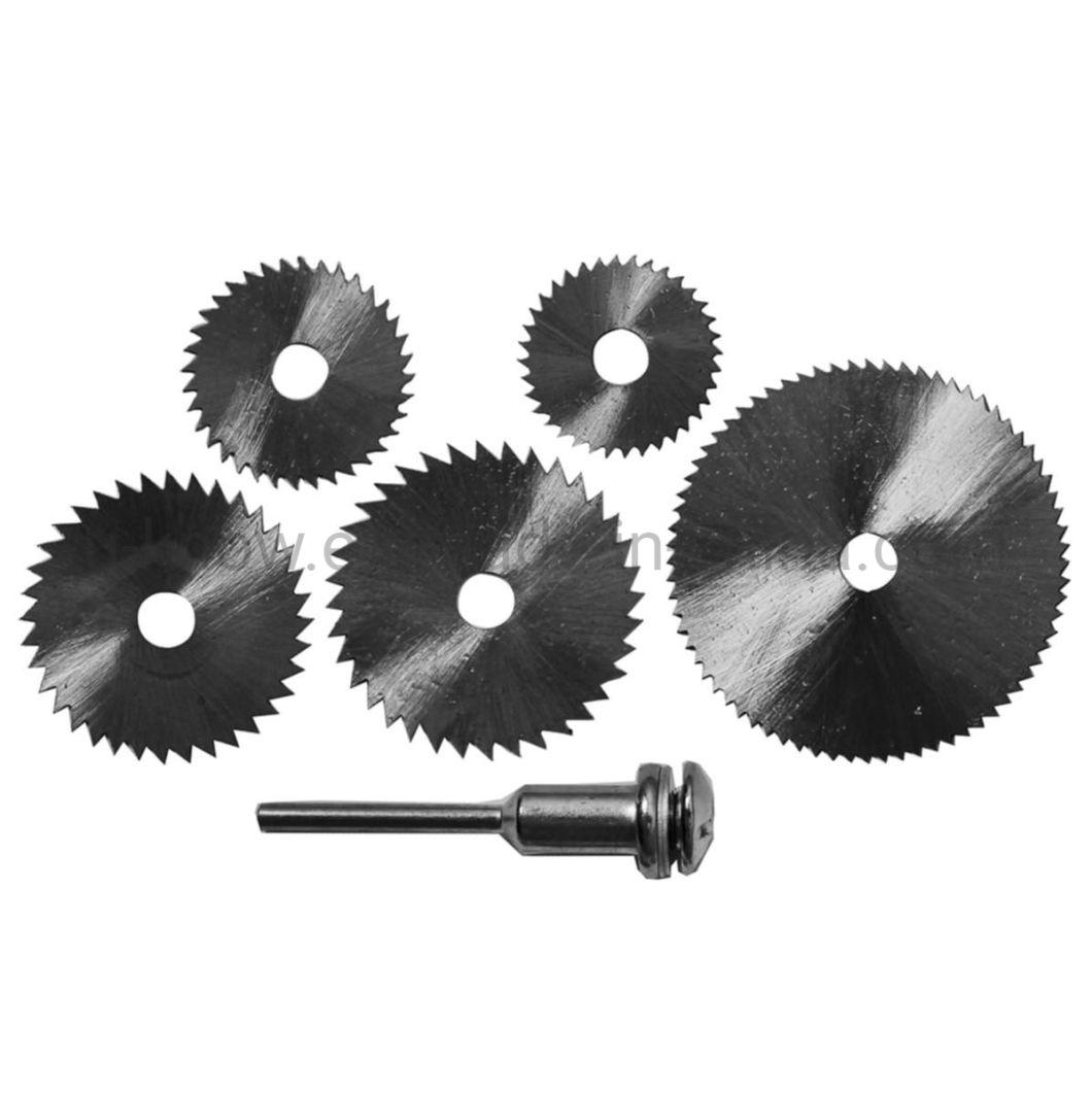 HSS Saw Blades, Rotary Saw Blade Kit, Cutting Chipboards, Wood and Plastic