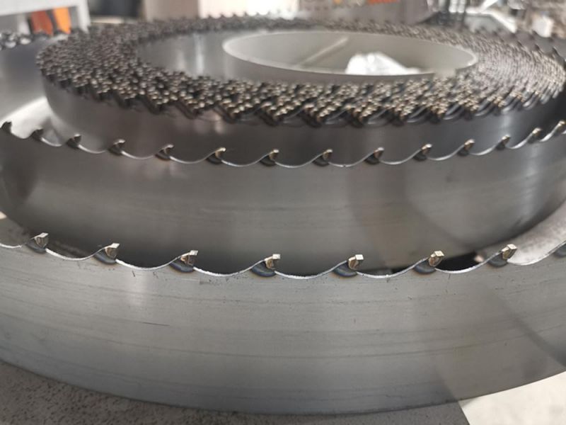Carbide Tips Tct Wood Steel Cutting Bandsaw Blade for Hard Wood Bandsaw Carbide Tipped