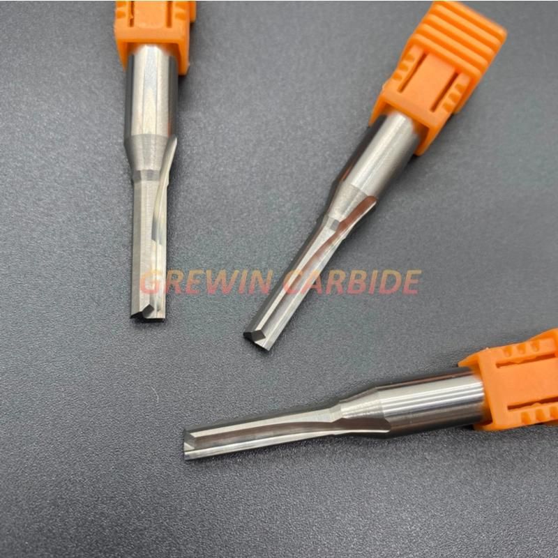 Gw Carbide-HRC45 2f Straight Flutes Wood Engraving End Mill