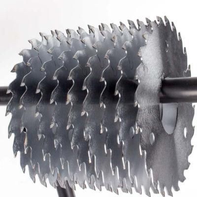 Tct Roundwood Multiple Rip Saw Blade with Rankers Cutting Wood