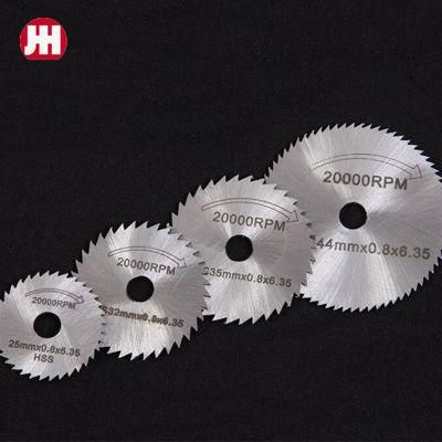 6 PCS Mini HSS Circular Saw Blade Cutting Blade Wheels Disc Set