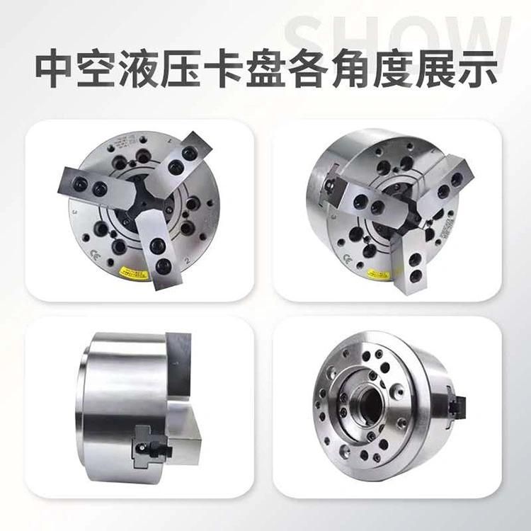3 Jaw Hydraulic Collet Lathe Chuck Maximum Chucking Diameter 210mm 8 Inch