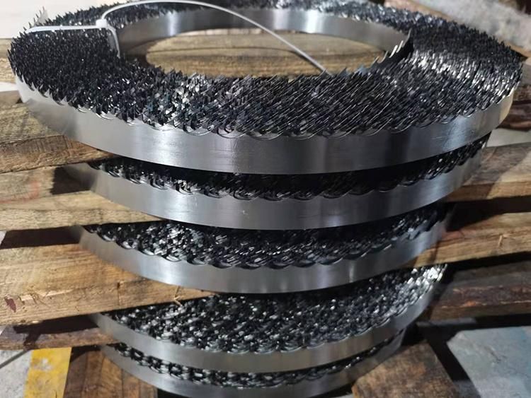 Carbon Steel Band Saw Sawmill Blades Sized 142inch X 0.042 X 1.25 Woodmizer Blade for Cutting Wood